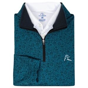 Brand New Rhoback “Jawn” Quarterzip Medium